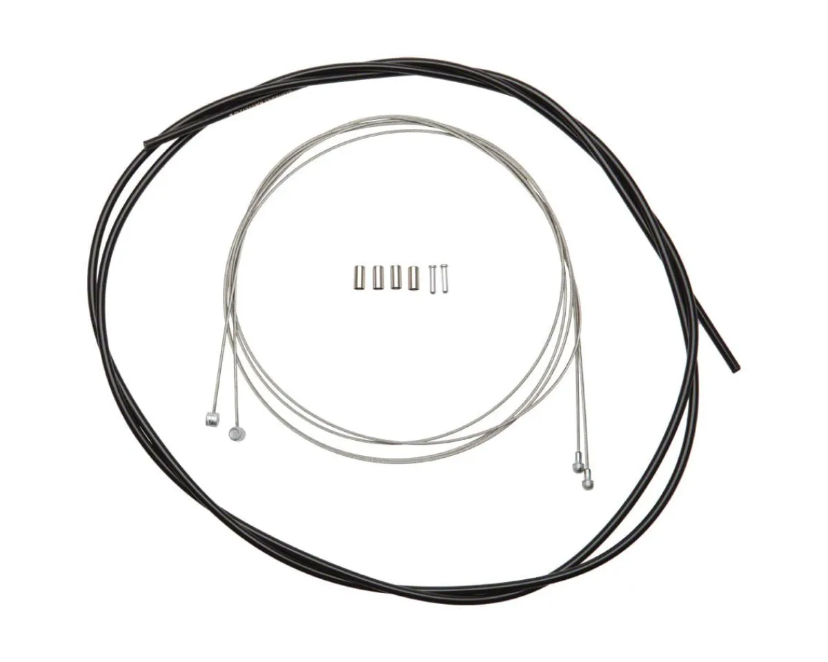 Shimano Brakes|Cables & Housing|Universal Brake Cable Kit (Black) (Road & Mountain) (1.6mm) (1000/2050mm) (w/ Housing)