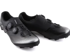 Shimano Shoes|Shoes, Socks, & Footwear|XC7 Mountain Bikes Shoes (Black) (Wide Version) (40) (Wide)