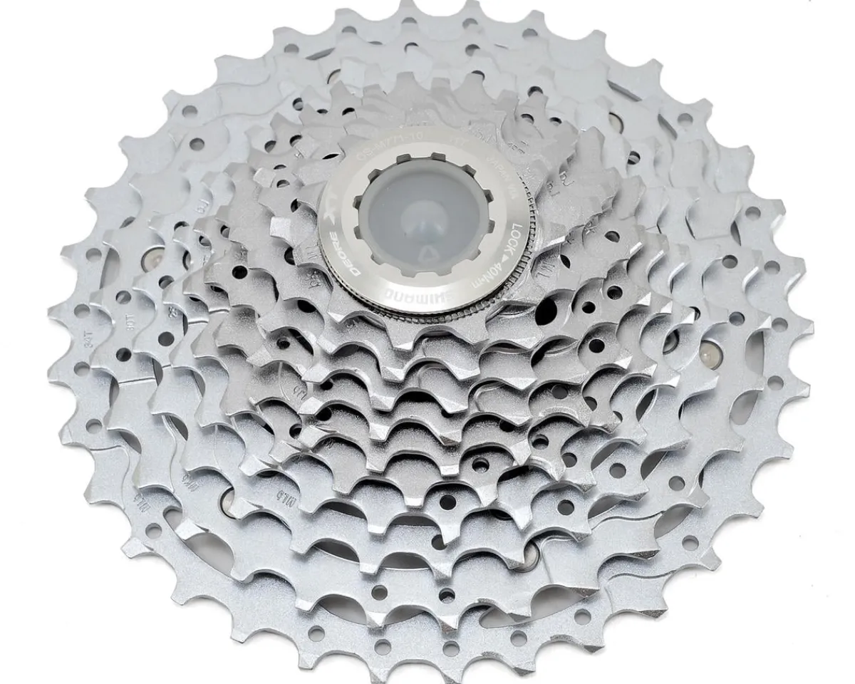 Shimano Holiday Shopping|Cassettes|XT CS-M771 Cassette (Silver) (10 Speed) ( HG) (11-34T)