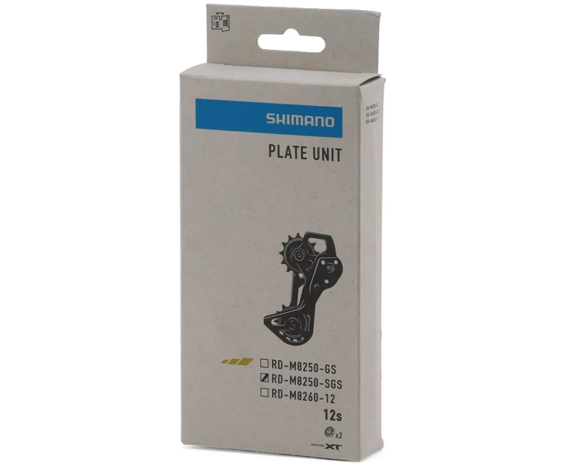 Shimano Replacement Parts|Holiday Shopping|XT Di2 RD-M8250-SGS Pulley Plate Assembly Set (Black) (SGS-Type)
