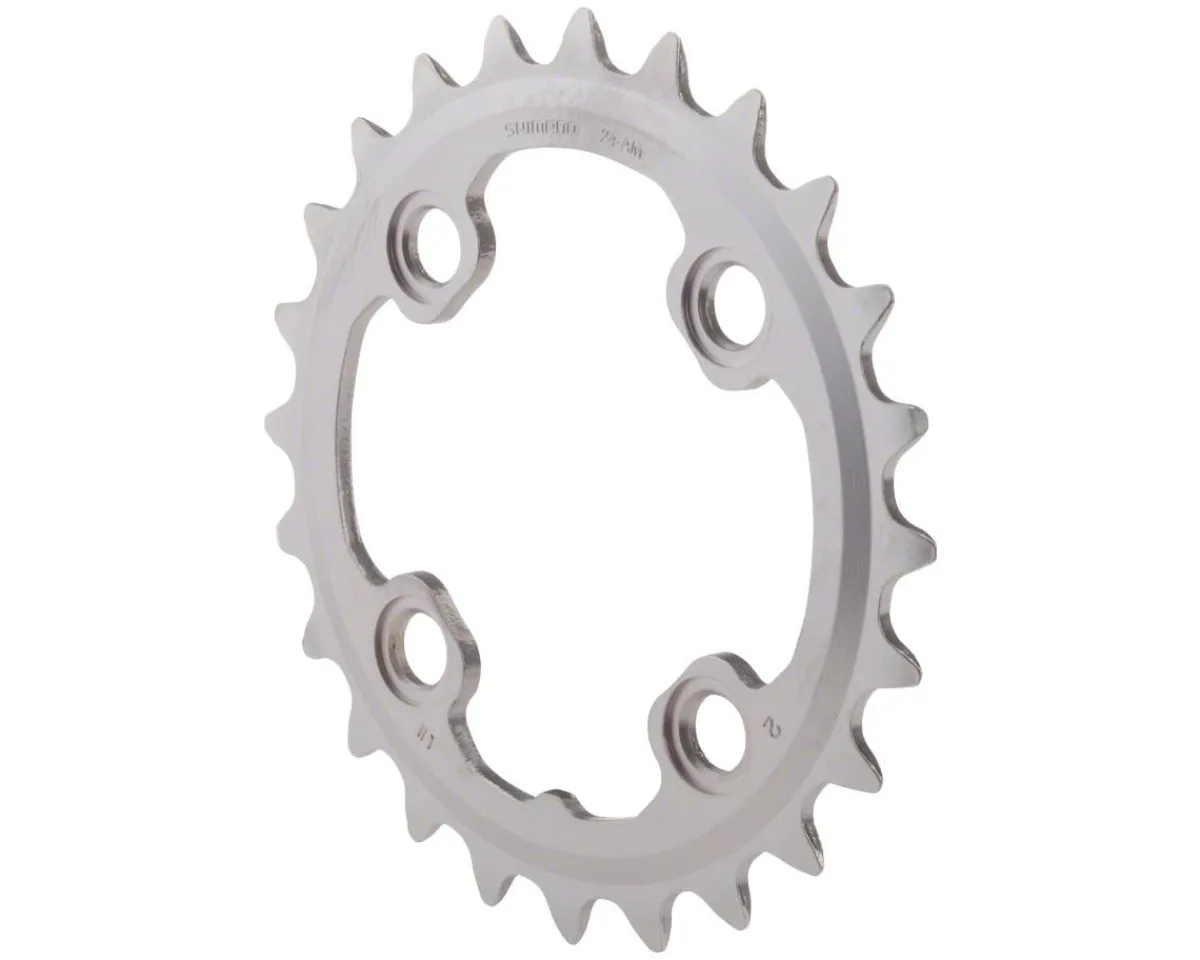 Shimano Chainrings & Accessories|Holiday Shopping|XT M785 Chainrings (Black/Silver) (2 x 10 Speed) (64/104mm BCD) (Inner) (AM-Type) (24T)