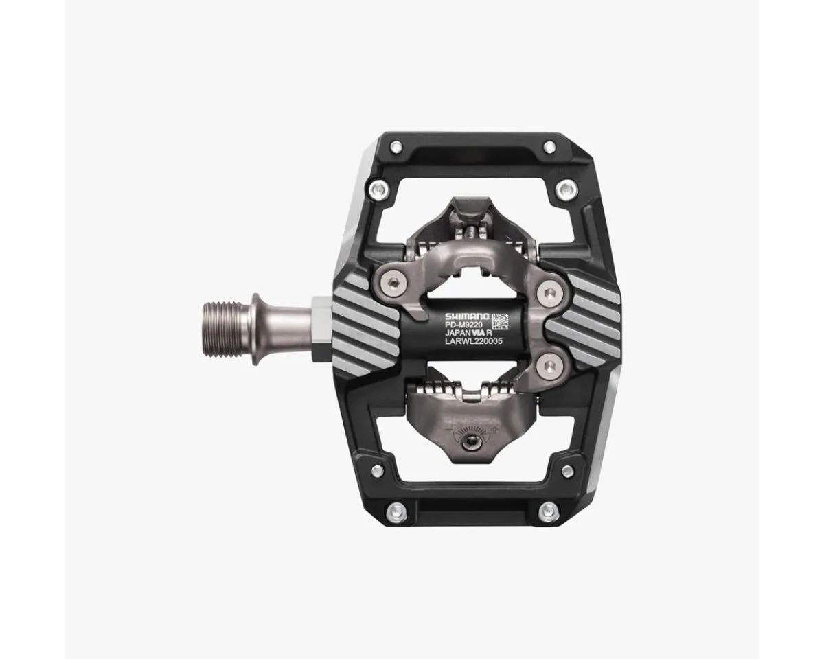 Shimano Pedals & Cleats|XTR PD-M9220 Pedals (Black) (w/CL-MT001 Cleats)