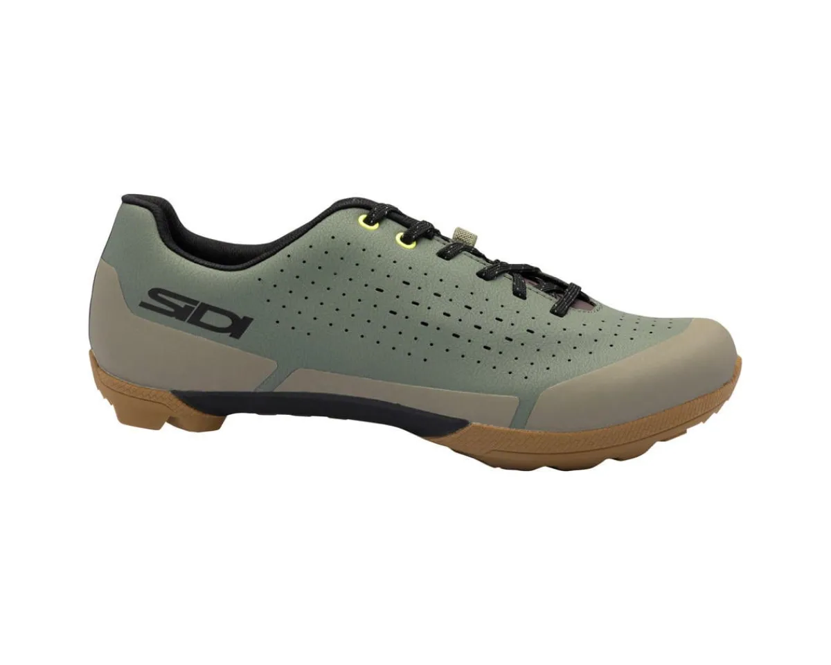 Sidi Shoes|Shoes, Socks, & Footwear|Asper Laces Gravel Shoes (Military Yellow) (44) (Millenium Fit)