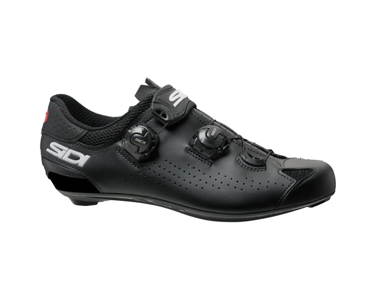 Sidi Shoes|Clothing Sale|Genius 10 Mega Road Shoes (Black) (46) (Wide)