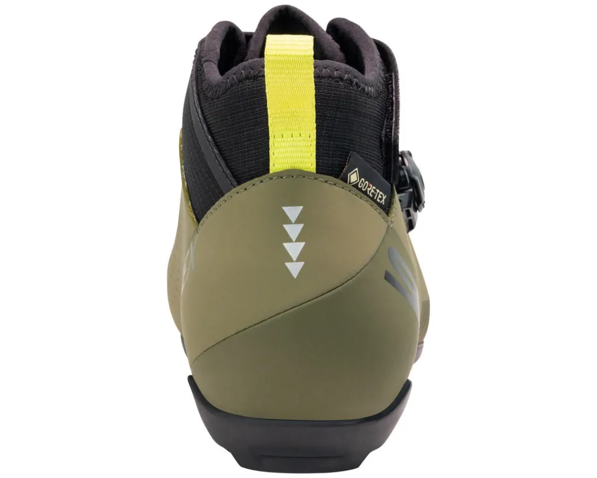 Sidi Shoes|Shoes, Socks, & Footwear|Hiemx Cycling Boot (Black/Green Olive) (40) (Millenium Fit)