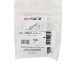 Sidi Shoes|Shoes, Socks, & Footwear|Shot/Tiger Double Tecno-3 Push Closure System (White/Red) (Pair)