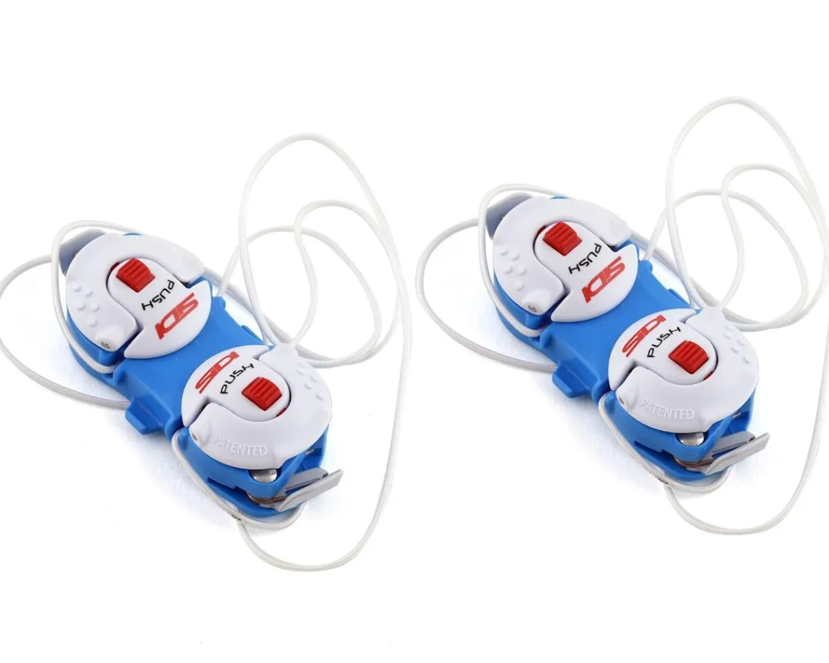 Sidi Shoes|Shoes, Socks, & Footwear|Shot/Tiger Double Tecno-3 Push Closure System (Blue/White) (Pair)