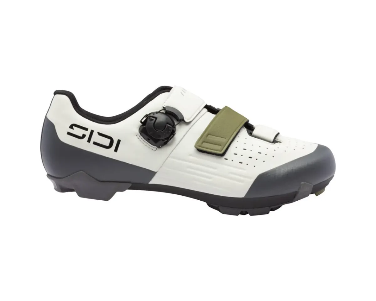 Sidi Shoes|Shoes, Socks, & Footwear|Silvis XC Mountain Shoes (Ice White/Olive Green) (40) (Millenium Fit)