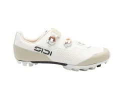 Sidi Shoes|Women'S|Women's Dominator X Mountain Bike Shoes (Ice White/Sand) (41)
