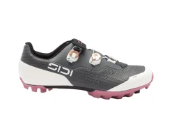 Sidi Shoes|Women'S|Women's Dominator X Mountain Bike Shoes (Anthracite/Ice White) (41)