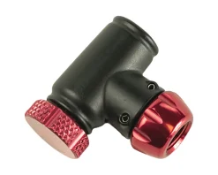 Silca Pumps & Co2|Holiday Shopping|Eolo IV CO2 Inflator Head (Black/Red)