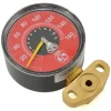 Silca Pumps & Co2|Pumps & Co2|Super Pista Ultimate Replacement Gauge Kit (160psi) (RED)