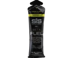 SIS Science In Sport Nutrition & Skin Care|Beta Fuel + Nootropics Gel (Lemon & Lime) (30 | 2.03oz Packets)
