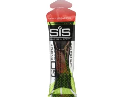 SIS Science In Sport Nutrition & Skin Care|GO Energy + Electrolyte Gel (Salted Strawberry) (30 | 2oz Packets)