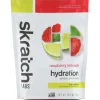 Skratch Labs Nutrition & Skin Care|Hydration Sport Drink Mix (Raspberry Limeade) (20 Serving Pouch)