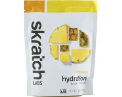 Skratch Labs Nutrition & Skin Care|Holiday Shopping|Hydration Sport Drink Mix (Pineapple) (20 Serving Pouch)