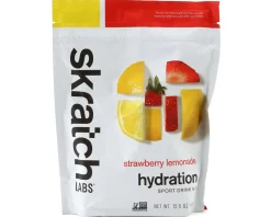 Skratch Labs Nutrition & Skin Care|Hydration Sport Drink Mix (Strawberry Lemonade) (20 Serving Pouch)