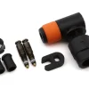 SKS Pumps & Co2|Pumps & Co2|Clik Tec Pump Head Conversion Kit (Black/Orange) (Pair)
