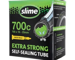 Slime Tubes|700c Self-Sealing Inner Tube (Presta) (19 - 25mm) (48mm)