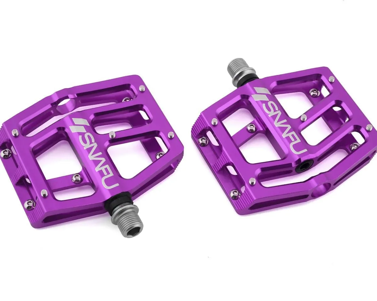 Snafu Pedals & Cleats|Cactus Pro Pedals (Purple) (9/16")