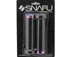 Snafu Grips & Handlebar Tape|Pro Lock-On Grips (Black/Jet Fuel) (140mm)