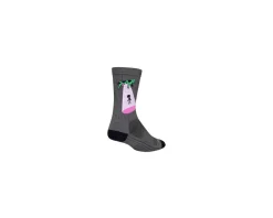 Sockguy Clothing Accessories|Shoes, Socks, & Footwear|Crew Cowspiracy 6" Socks (Grey) (S/M)