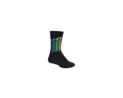 Sockguy Clothing Accessories|Shoes, Socks, & Footwear|Prism Peak Wool Crew 6" Socks (Black) (S/M)