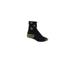 Sockguy Clothing Accessories|Shoes, Socks, & Footwear|Scout Wool Crew 3" Socks (Black) (S/M)