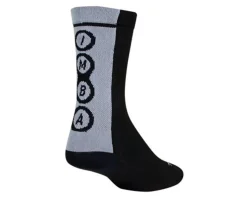 Sockguy Clothing Accessories|Shoes, Socks, & Footwear|6" SGX Socks (IMBA Black) (S/M) (International Mountain Bicycling Association)