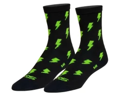 Sockguy Clothing Sale|Clothing Accessories|6" SGX Socks (Lit Black) (S/M)