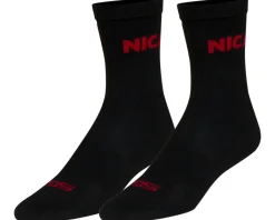 Sockguy Clothing Accessories|Shoes, Socks, & Footwear|6" SGX Socks (NICA Black) (L/XL) (National Interscholastic Cycling Association)