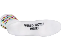 Sockguy Clothing Accessories|Shoes, Socks, & Footwear|6" SGX Socks (World Relief Bicycle) (L/XL)