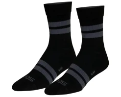 Sockguy Clothing Accessories|Shoes, Socks, & Footwear|SGX Trailhead 7" Socks (New School Black) (S/M)