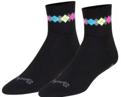 Sockguy Clothing Accessories|Shoes, Socks, & Footwear|3" Socks (Arglow) (S/M)