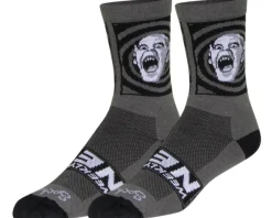 Sockguy Clothing Accessories|Shoes, Socks, & Footwear|6" Socks (Bat Boy Escapes) (L/XL)