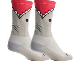 Sockguy Clothing Sale|Clothing Accessories|6" Socks (Bite Me) (Shark) (S/M)