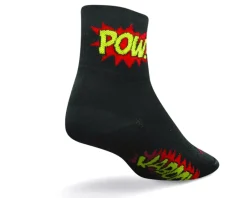 Sockguy Clothing Accessories|Shoes, Socks, & Footwear|3" Socks (Boom Pow) (S/M)