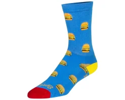 Sockguy Clothing Accessories|Shoes, Socks, & Footwear|6" Socks (Burgers) (L/XL)