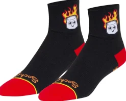 Sockguy Clothing Accessories|Shoes, Socks, & Footwear|3" Socks (Burnt Out) (S/M)