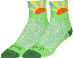 Sockguy Clothing Accessories|Shoes, Socks, & Footwear|3" Socks (Classic Sunshine) (S/M)