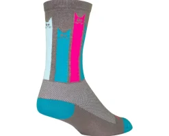 Sockguy Clothing Accessories|Shoes, Socks, & Footwear|6" Socks (Felines) (S/M)