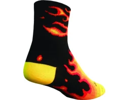 Sockguy Clothing Sale|Clothing Accessories|3" Socks (Fireball) (S/M)