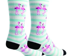 Sockguy Clothing Sale|Clothing Accessories|6" Socks (Flamingo) (S/M)