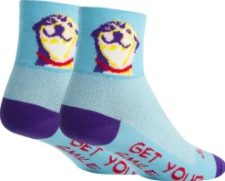 Sockguy Clothing Accessories|Shoes, Socks, & Footwear|3" Socks (Grin) (S/M)