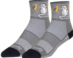 Sockguy Clothing Accessories|Shoes, Socks, & Footwear|3" Socks (Hang In There) (S/M)