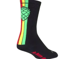 Sockguy Clothing Accessories|Shoes, Socks, & Footwear|6" Socks (Hoppyness) (L/XL)
