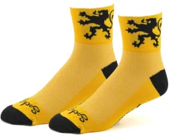 Sockguy Clothing Accessories|Holiday Shopping|3" Socks (Lion Of Flanders) (L/XL)