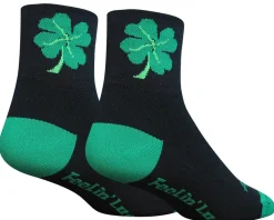 Sockguy Clothing Accessories|Holiday Shopping|3" Socks (Lucky) (L/XL)