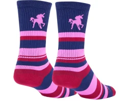 Sockguy Clothing Accessories|Shoes, Socks, & Footwear|6" Socks (Pink Unicorn) (S/M)