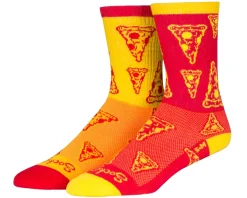 Sockguy Clothing Accessories|Shoes, Socks, & Footwear|6" Socks (Pizza) (L/XL)